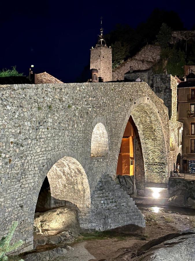 Apartamento Colgante Al Rio Con Vistas Al Puente Camprodon Exteriér fotografie