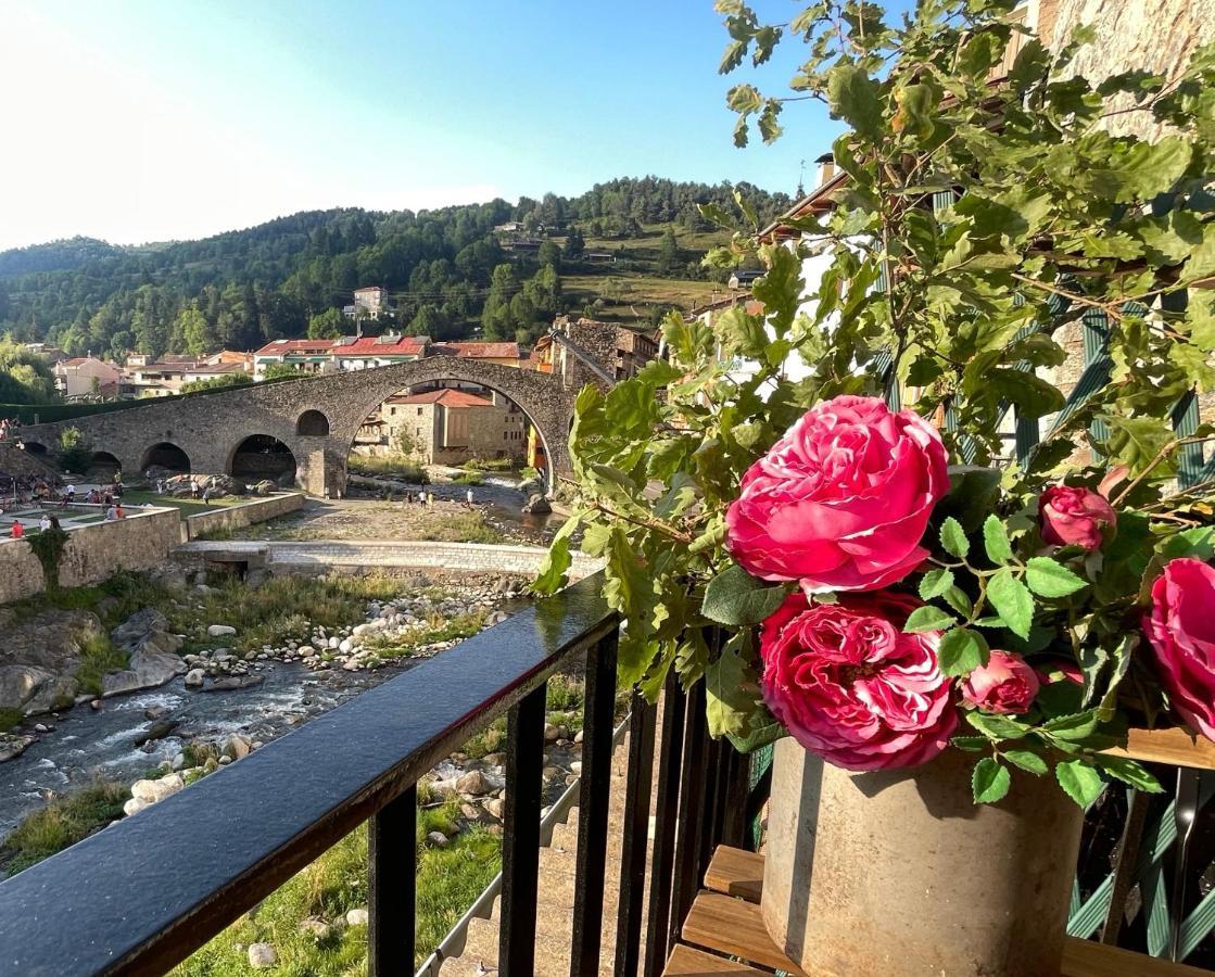Apartamento Colgante Al Rio Con Vistas Al Puente Camprodon Exteriér fotografie