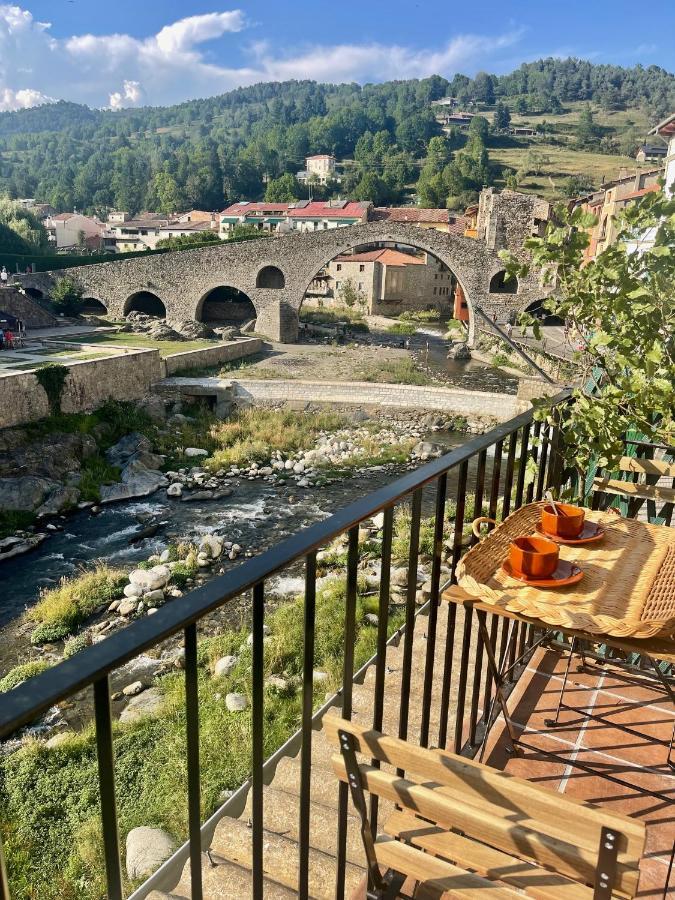 Apartamento Colgante Al Rio Con Vistas Al Puente Camprodon Exteriér fotografie