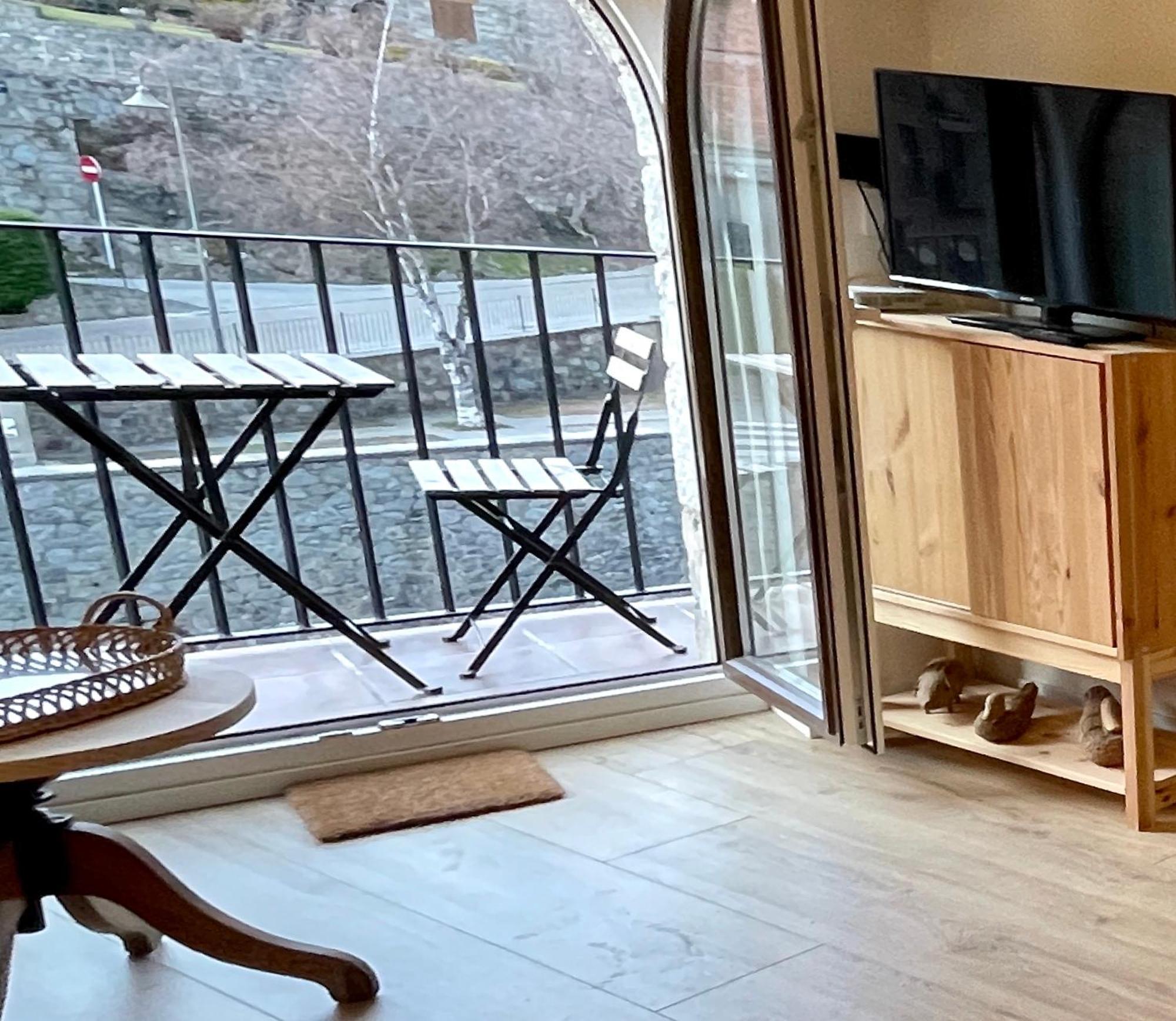 Apartamento Colgante Al Rio Con Vistas Al Puente Camprodon Exteriér fotografie