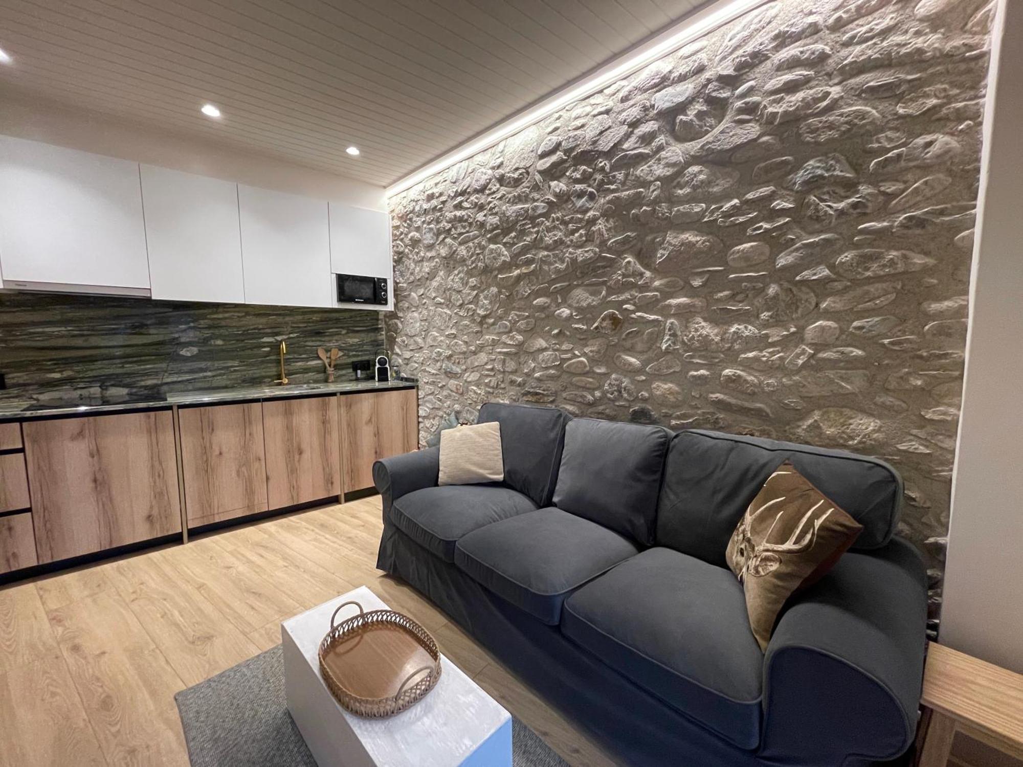 Apartamento Colgante Al Rio Con Vistas Al Puente Camprodon Exteriér fotografie