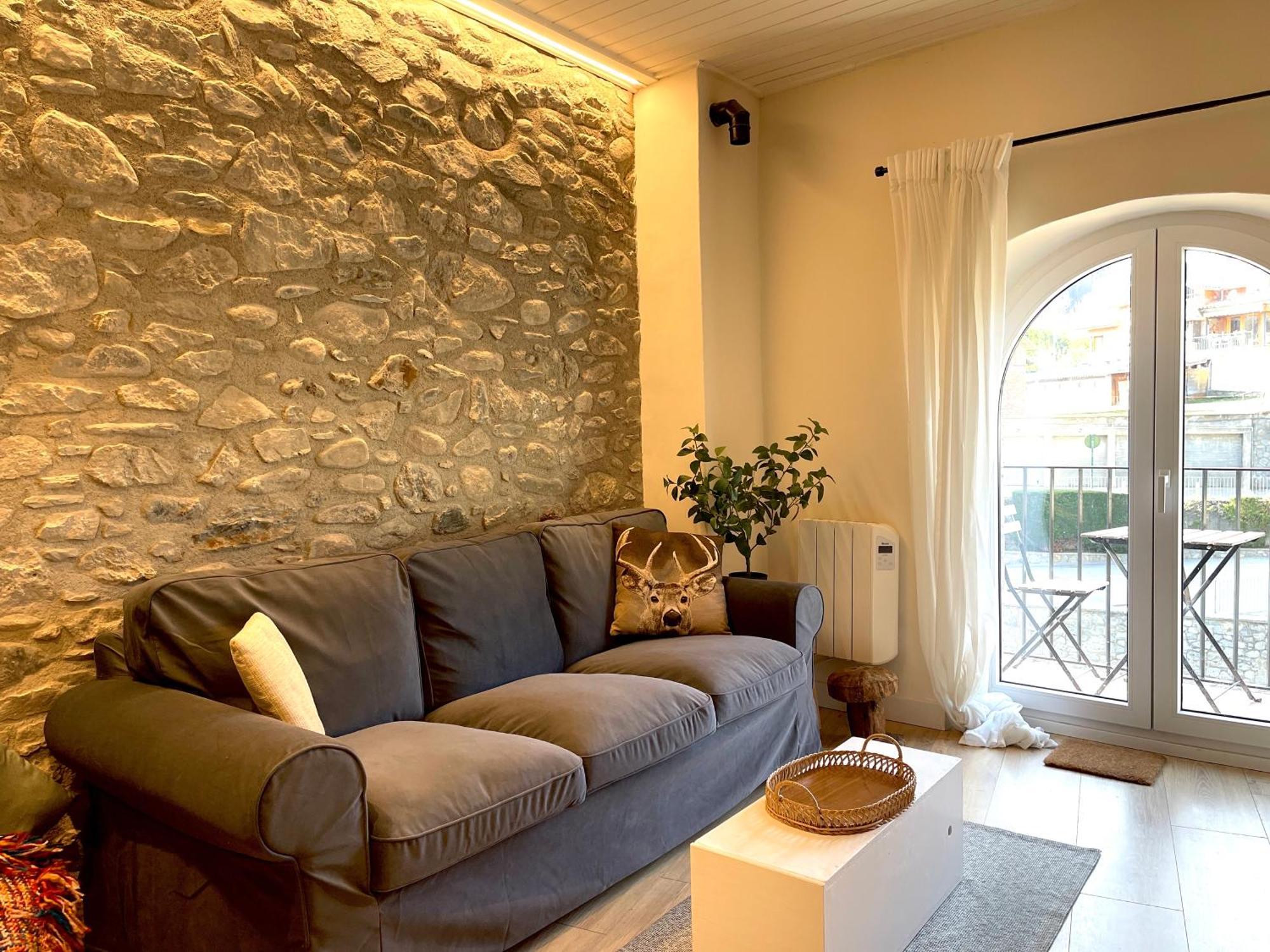 Apartamento Colgante Al Rio Con Vistas Al Puente Camprodon Exteriér fotografie
